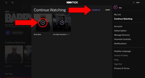 hbo max how to clear continue watching|HBO Max: How to remove items from continue watching